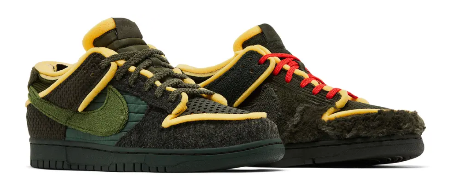 Cactus Plant Flea Market x Nike Dunk Low "Swamp Sponge - Sequoia" (2025)