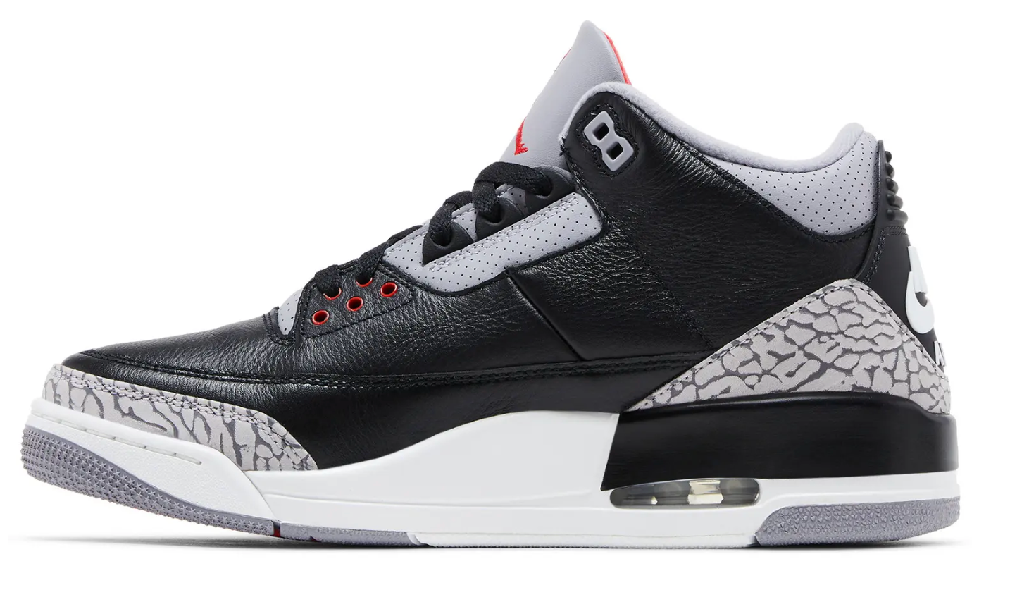 Air Jordan 3 Retro OG "Black Cement" (2024)