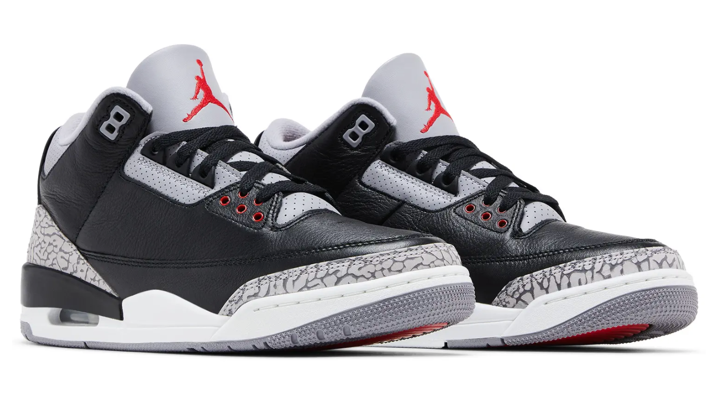 Air Jordan 3 Retro OG "Black Cement" (2024)