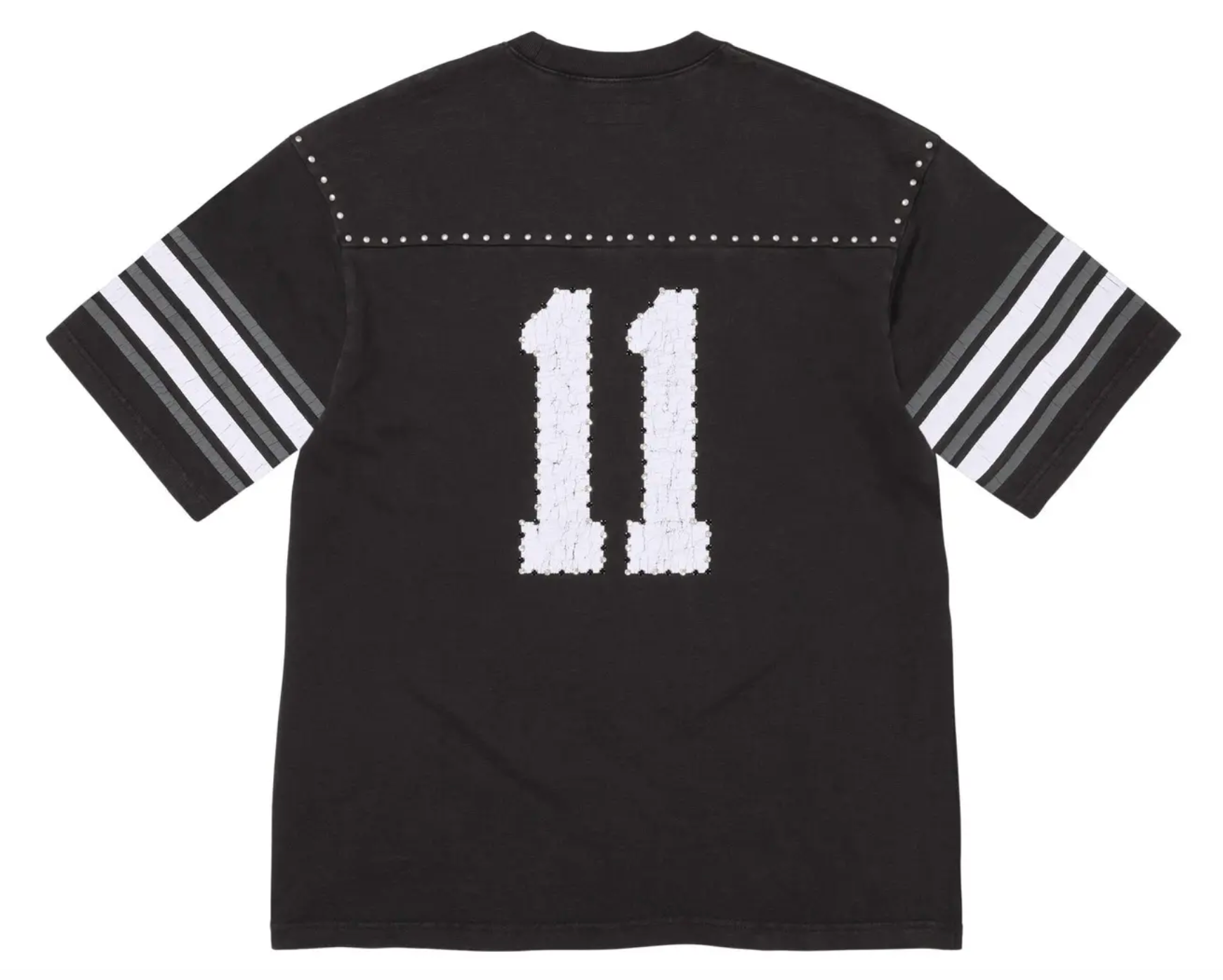 Supreme Studded Short-Sleeve Top 'Black'