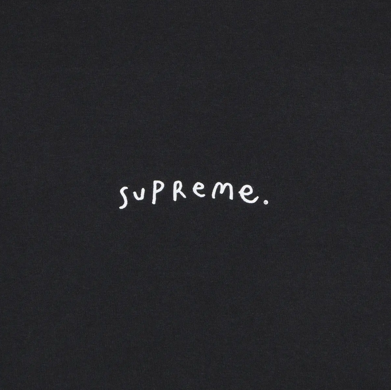 Supreme Ying Yang Tee 'Black'