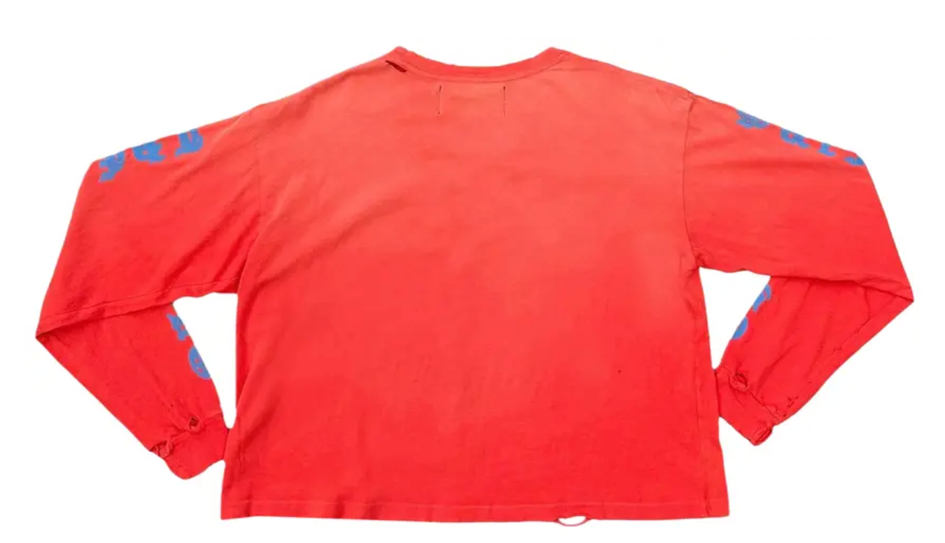 Paly Hollywood East Of Eden Long-Sleeve T-Shirt 'Red'