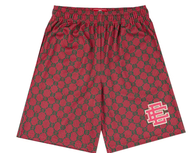 Eric Emanuel EE Baggy Short 'Red EE Print/Red'