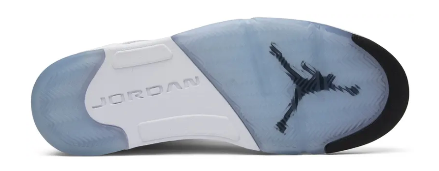 Michael Air Jordan 5 White Metallic