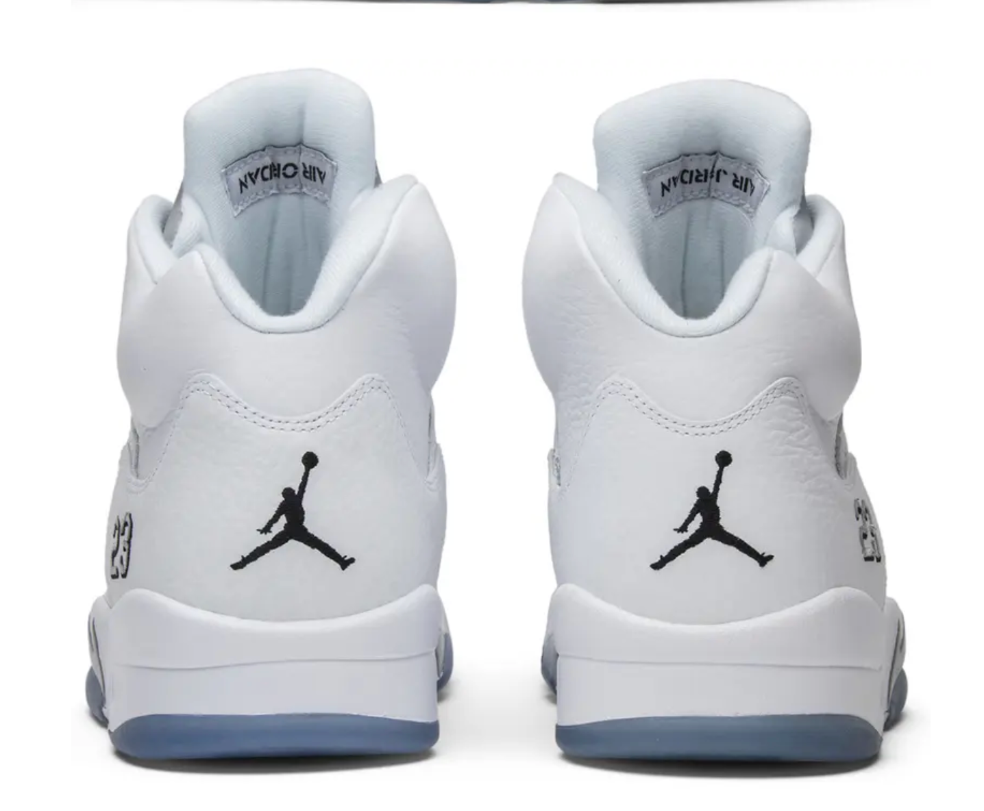Michael Air Jordan 5 White Metallic