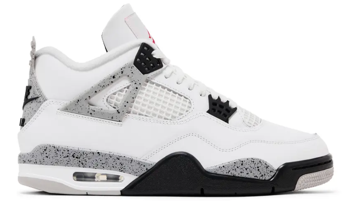 Michael Air Jordan 4 White Cement