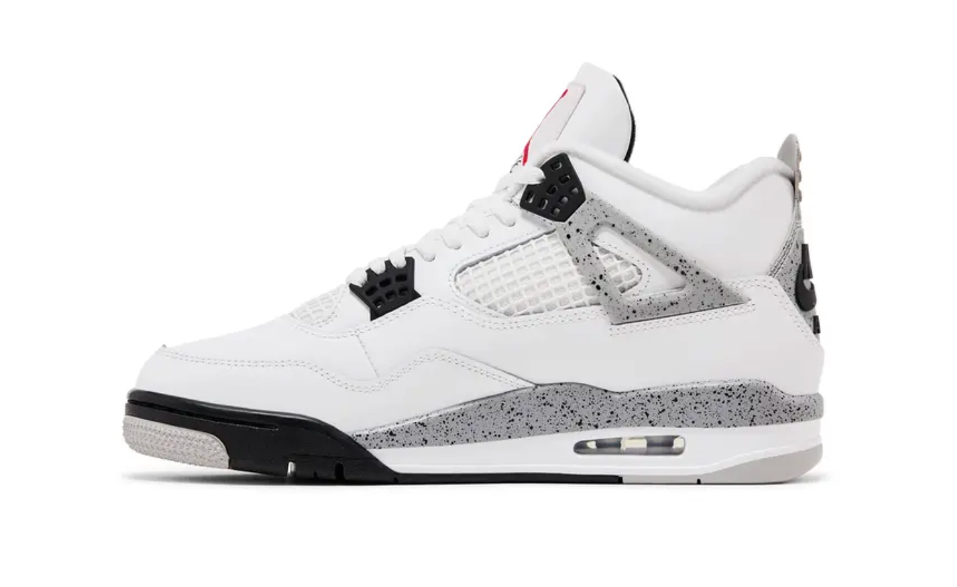 Michael Air Jordan 4 White Cement