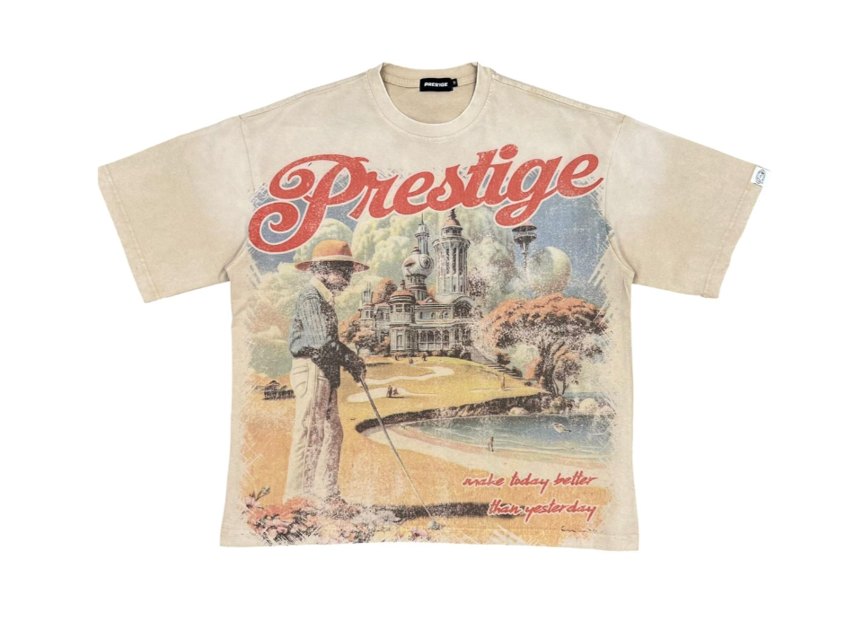 Prestige "Better Than Yesterday" Khaki Tee
