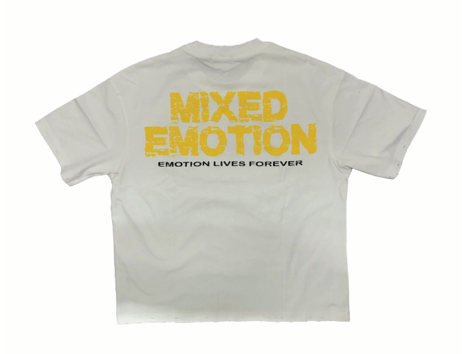 Mixed Emotion "Forever" Cream Tee