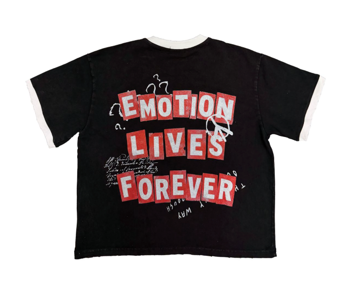 Mixed Emotion "Static" Black Tee