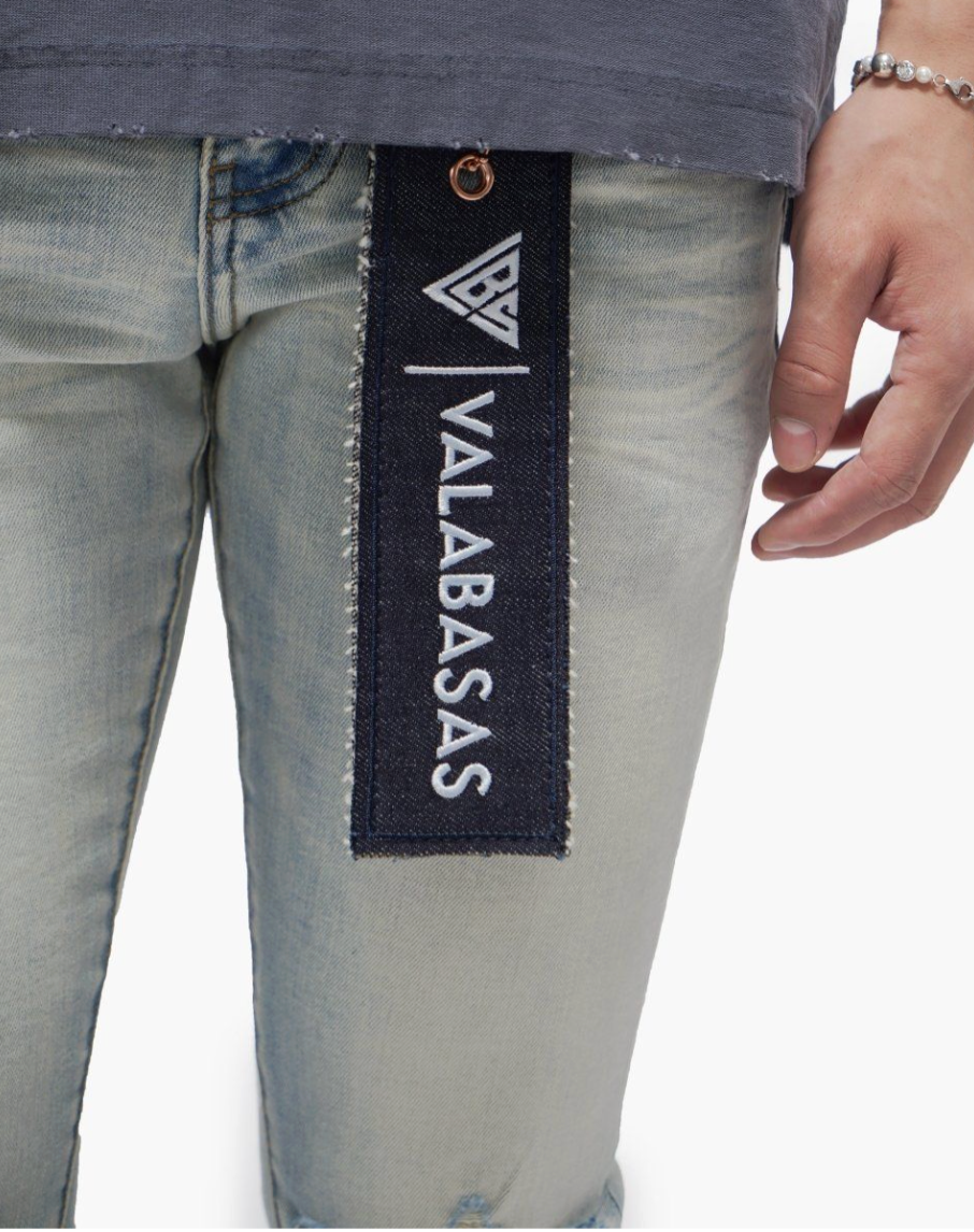 Valabasas "Mr.Clean" Skinny Light Wash