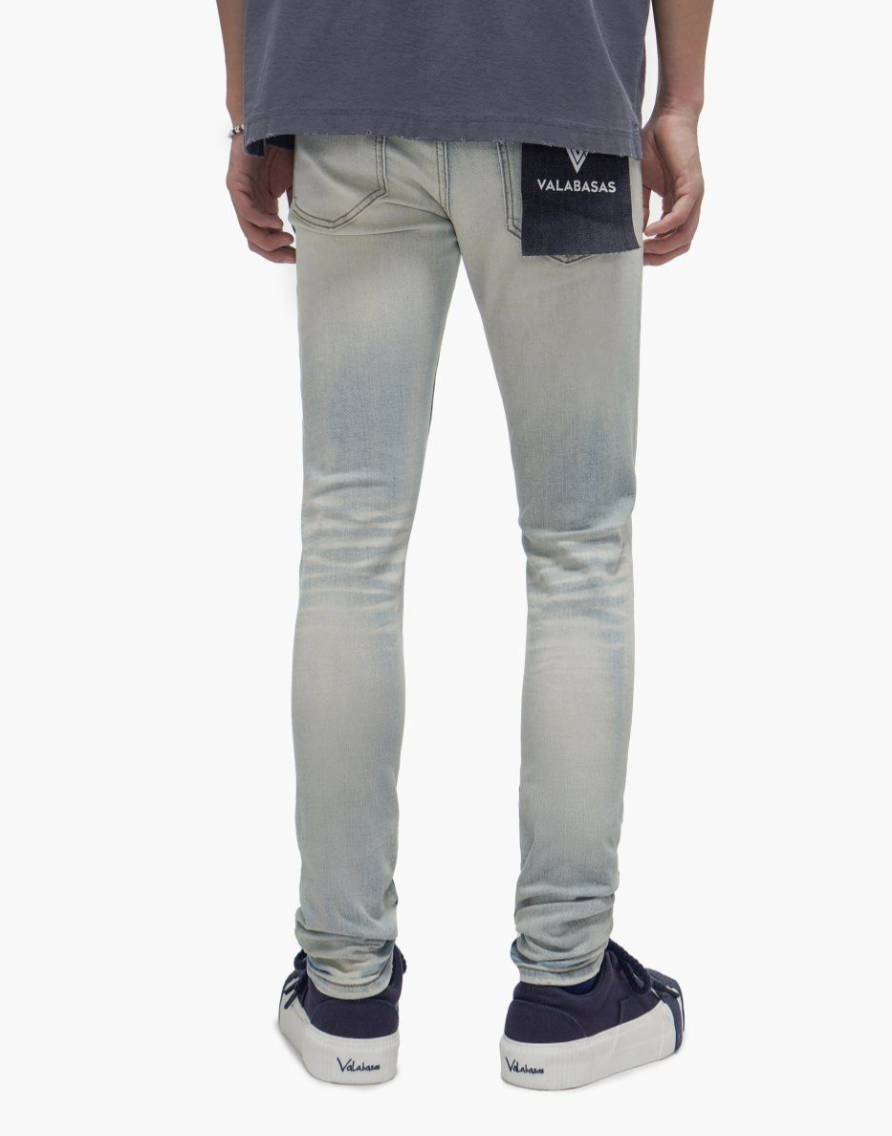 Valabasas "Mr.Clean" Skinny Light Wash