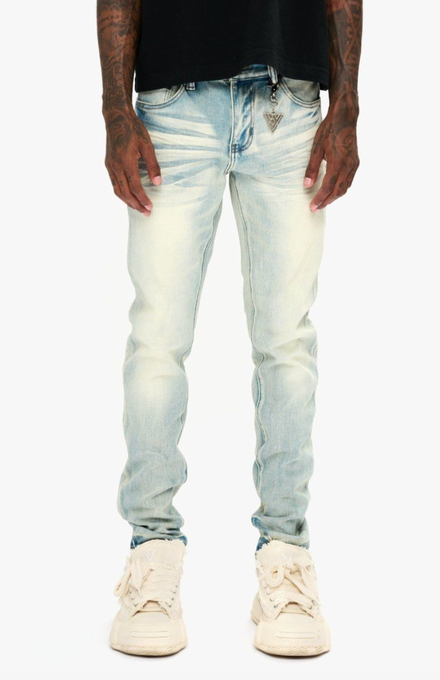 Valabasas "Mr. Slim Jean" Light Wash