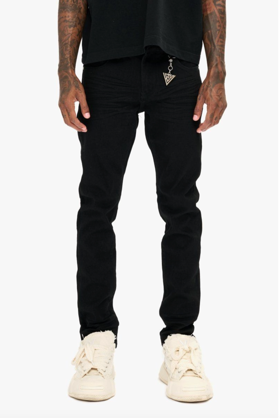 Valabasas "Mr. Slim Jean" Jet Black