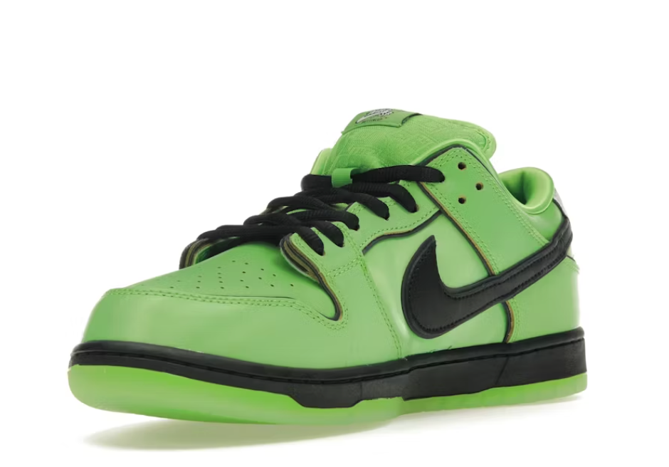 The Powerpuff Girls x Nike SB Dunk Low 'Buttercup' Green