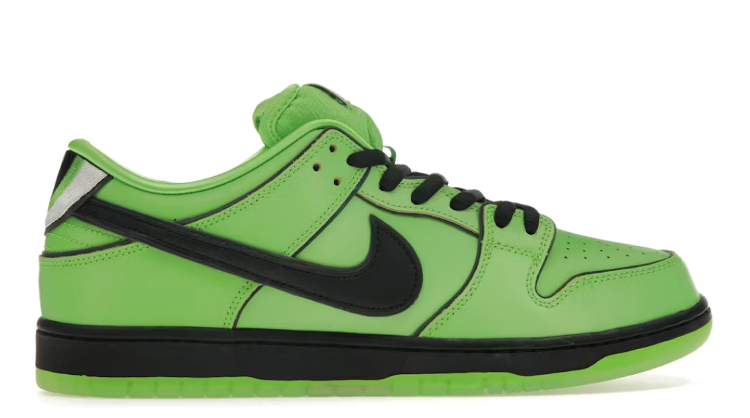 The Powerpuff Girls x Nike SB Dunk Low 'Buttercup' Green