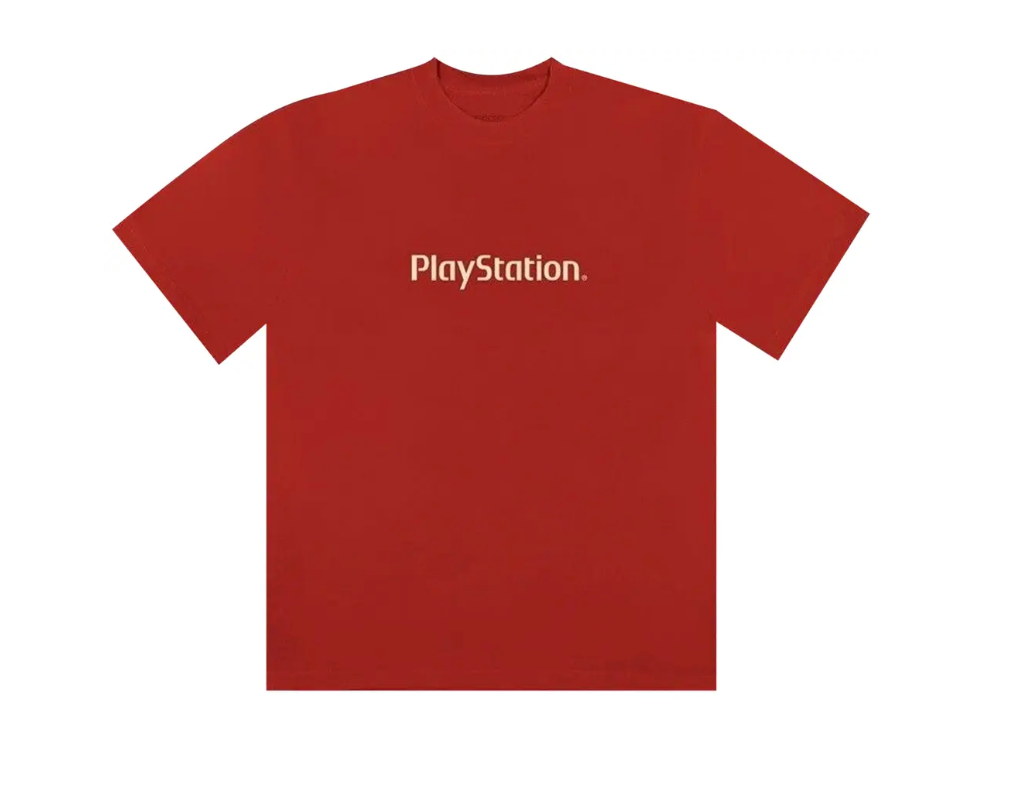 Travis Scott "Motherboard Logo IV" Red T-Shirt