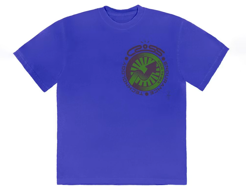 Travis Scott "Cactus Jack Cross Tech I" Royal Tee