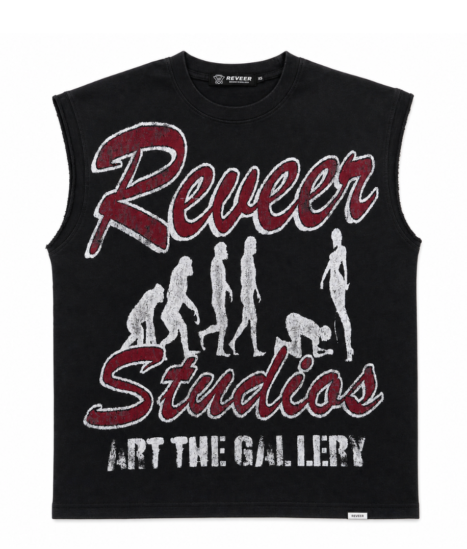 Reveer "Evolution" Cut Off Tee Black
