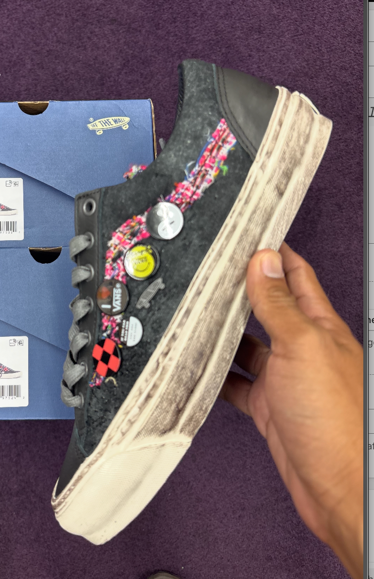 Micheal Black Vans