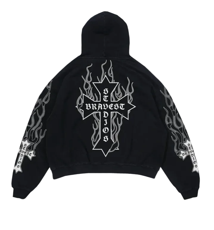 Bravest Studios "Eternal" Grey Hoodie