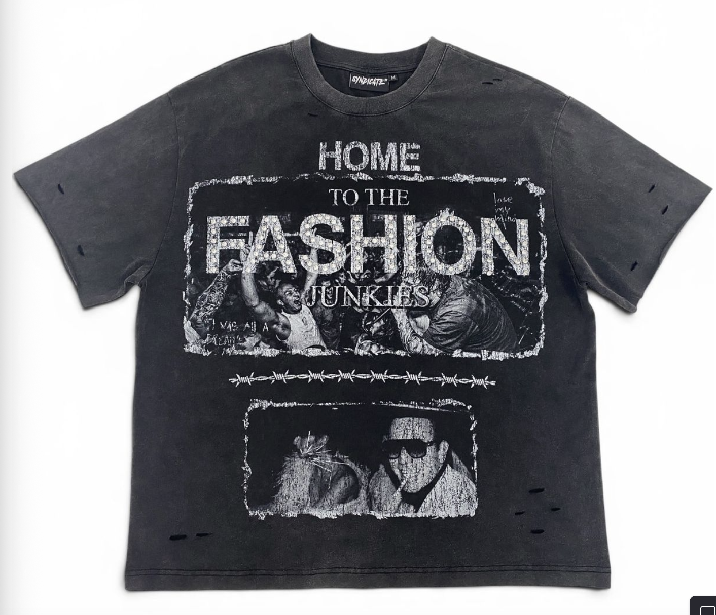 Syndicate "Fashion" Tee Black Wash