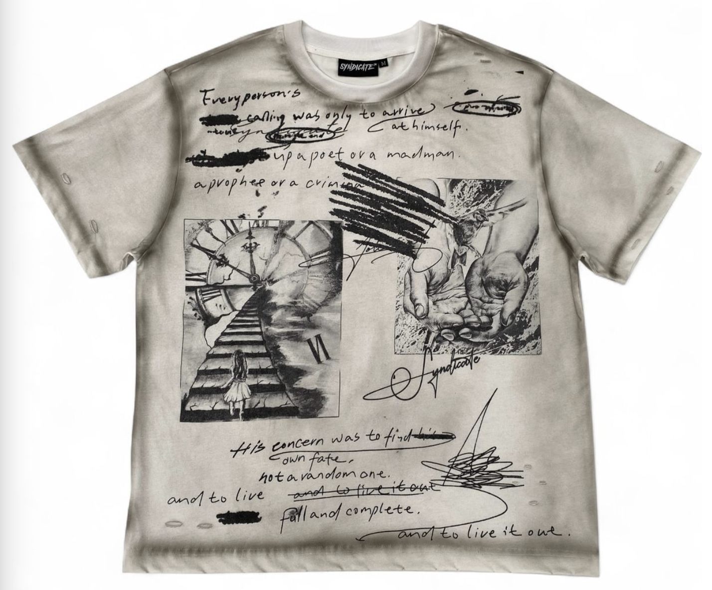 Syndicate "Poet" Tee White