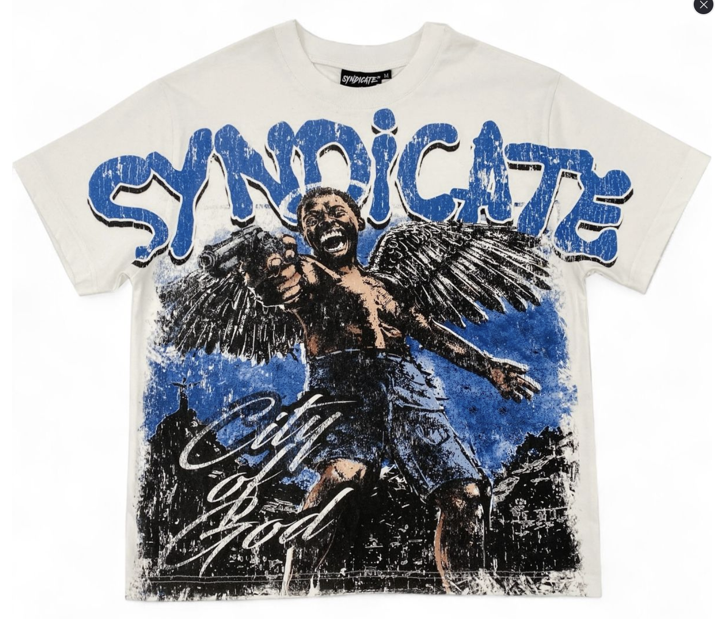 Syndicate "Little Dice" Tee White