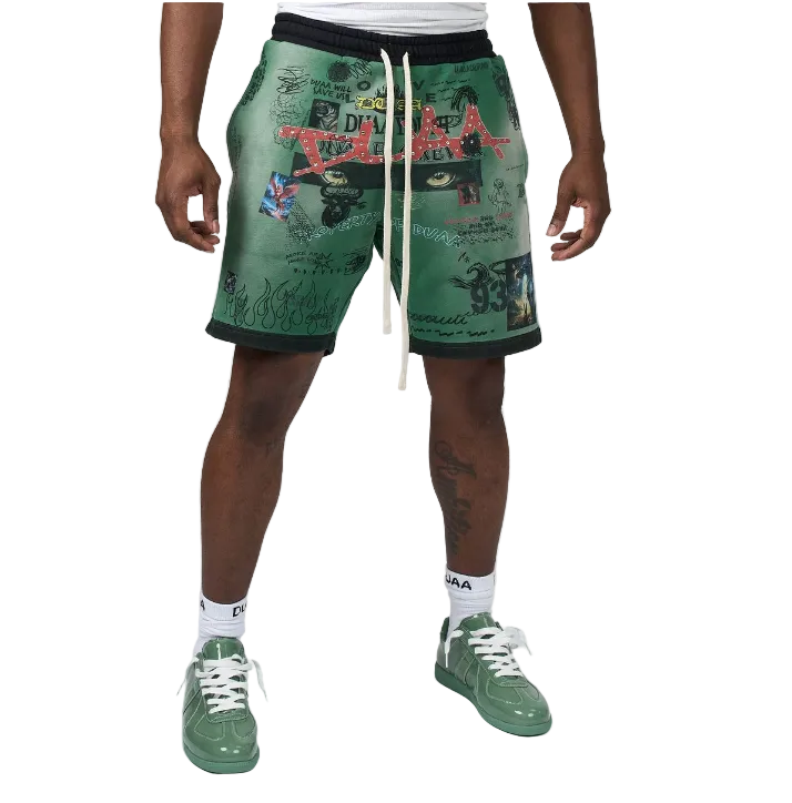 Duaa "Marsh" Green Shorts