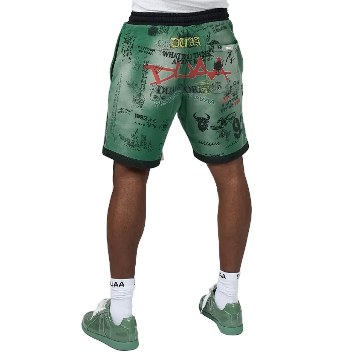 Duaa "Marsh" Green Shorts