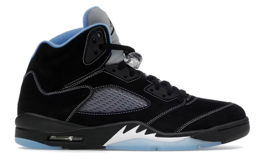 Micheal Black University Blue 5s