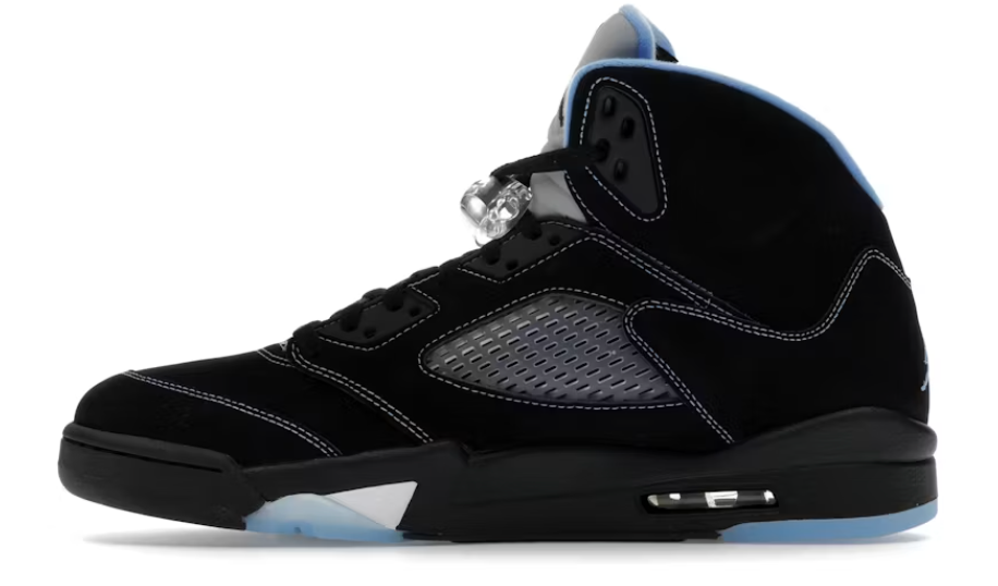 Micheal Black University Blue 5s