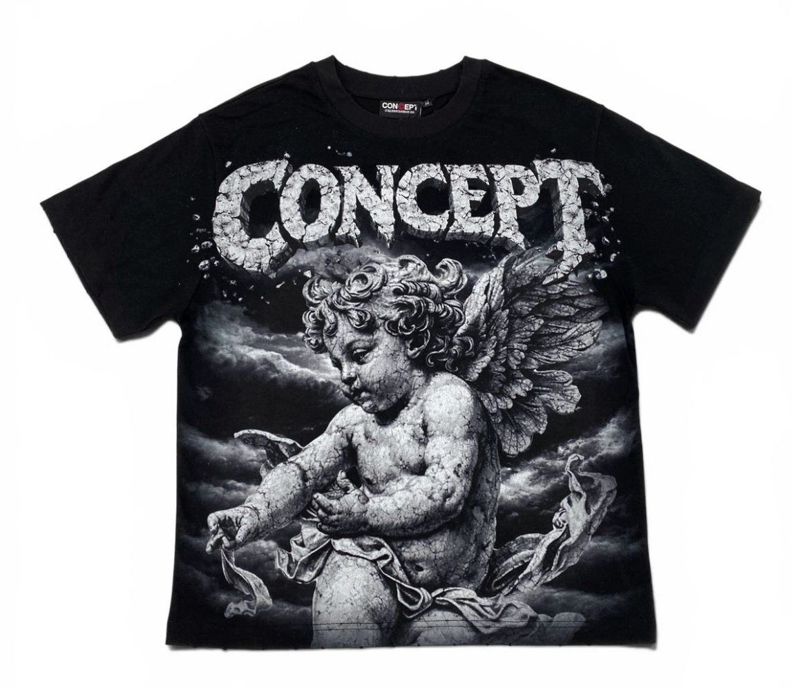 Concept "Cherub 1" Tee Black