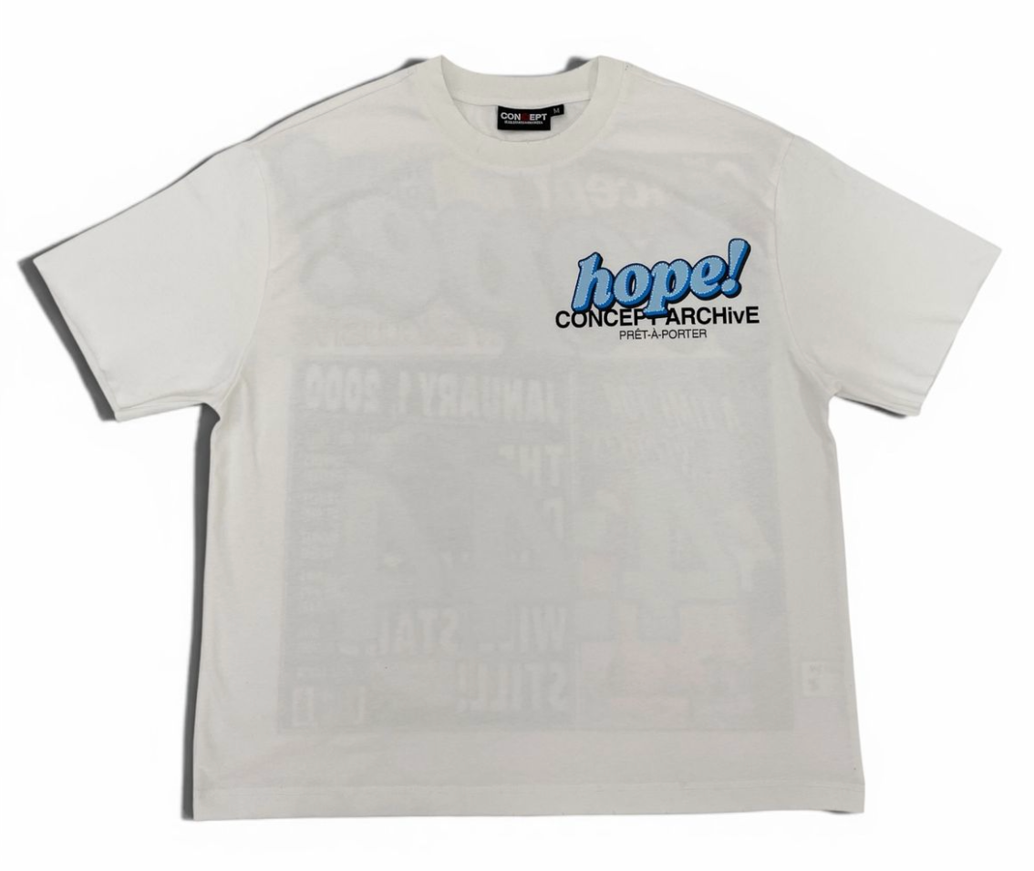 Concept "Hope" Tee White