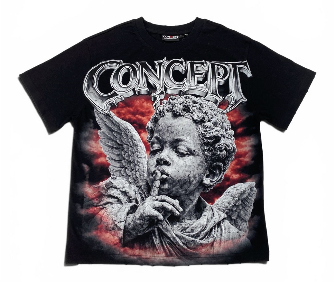 Concept "Cherub 2" Tee Black/Red