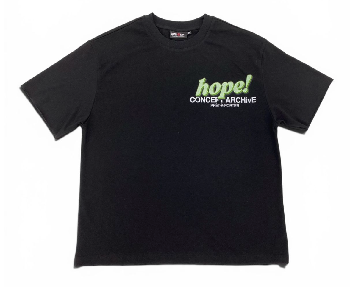 Concept "Hope" Tee Black