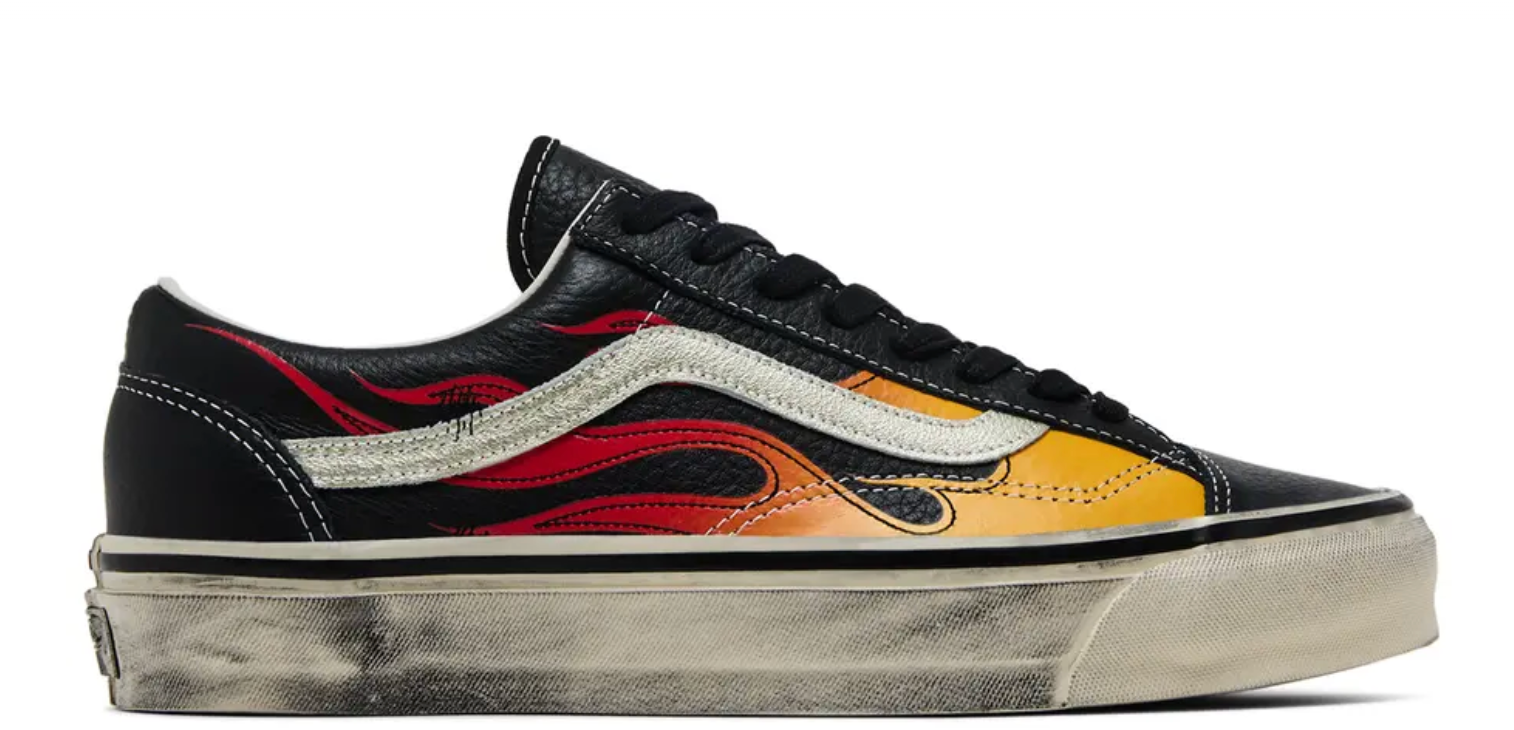 Micheal Vintage Flame Vans