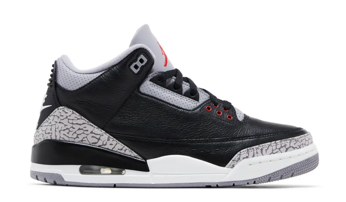 Micheal Air Jordan 3 "Black Cement"