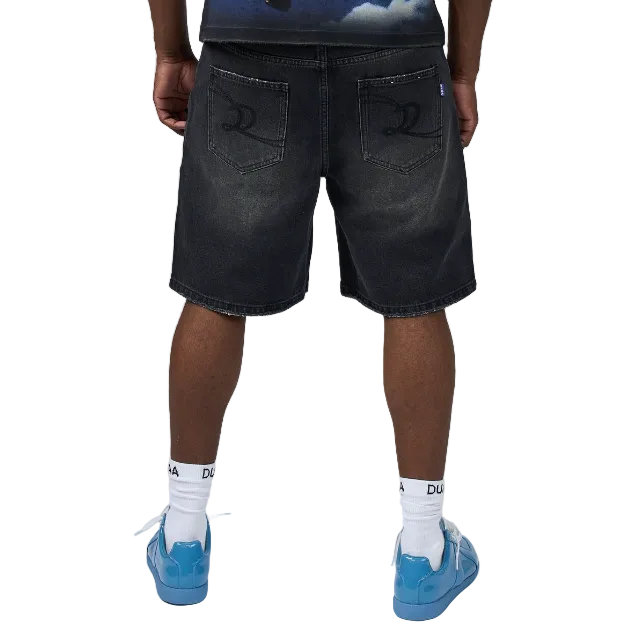 Duaa "Cosmic" Black Shorts