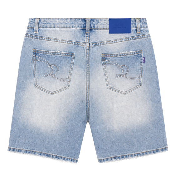 Duaa "Orchard" Blue Shorts