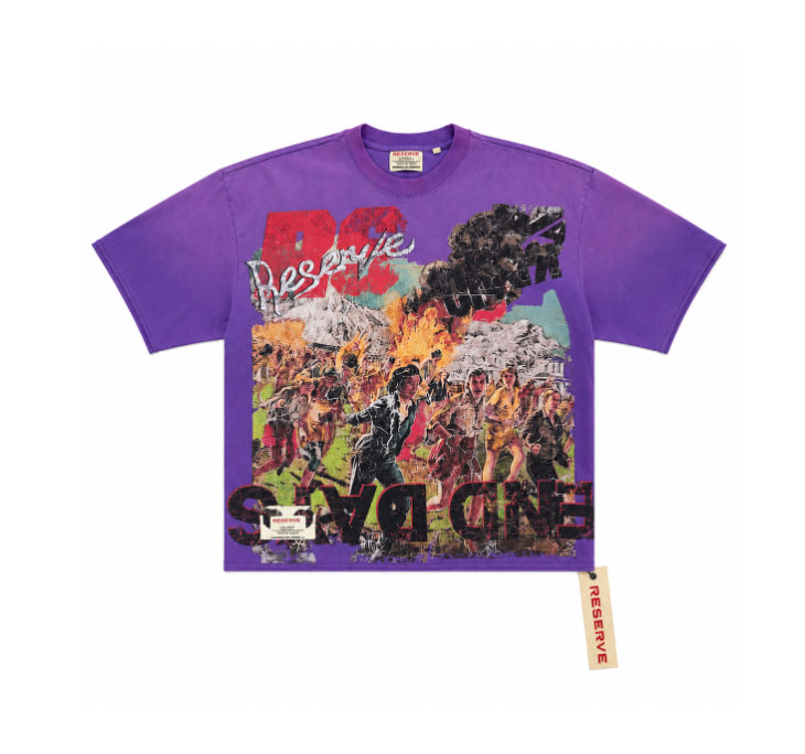 Reserve "Catastrophic" Tee Purple