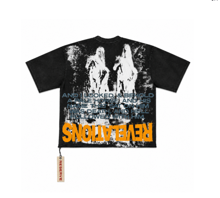 Reserve "Pail Horse" Tee Black