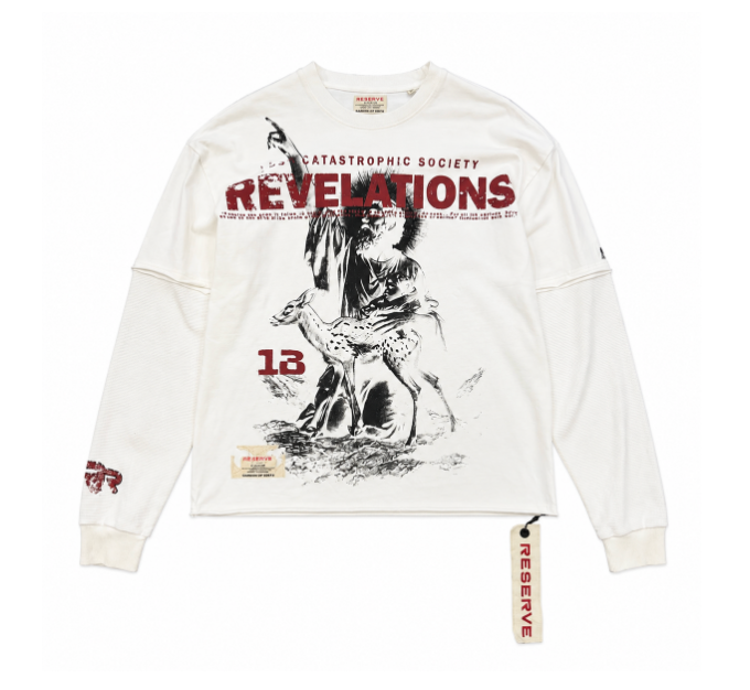 Reserve "Society" Long Sleeve White