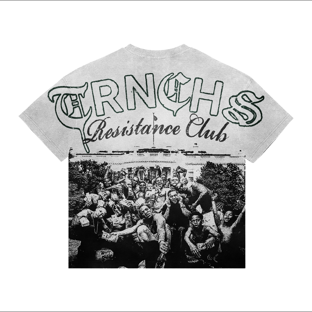 Trnchs "Resistance Club" Tee White