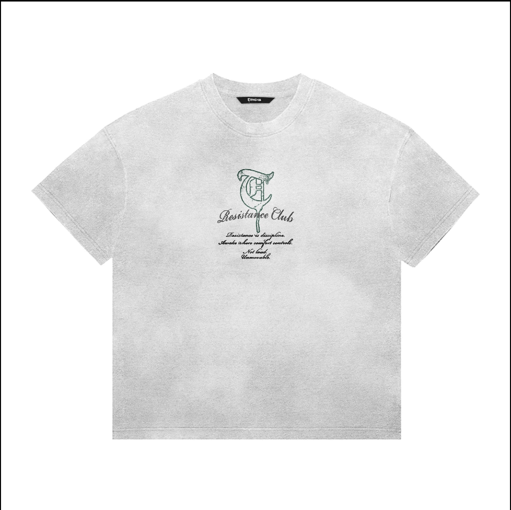 Trnchs "Resistance Club" Tee White