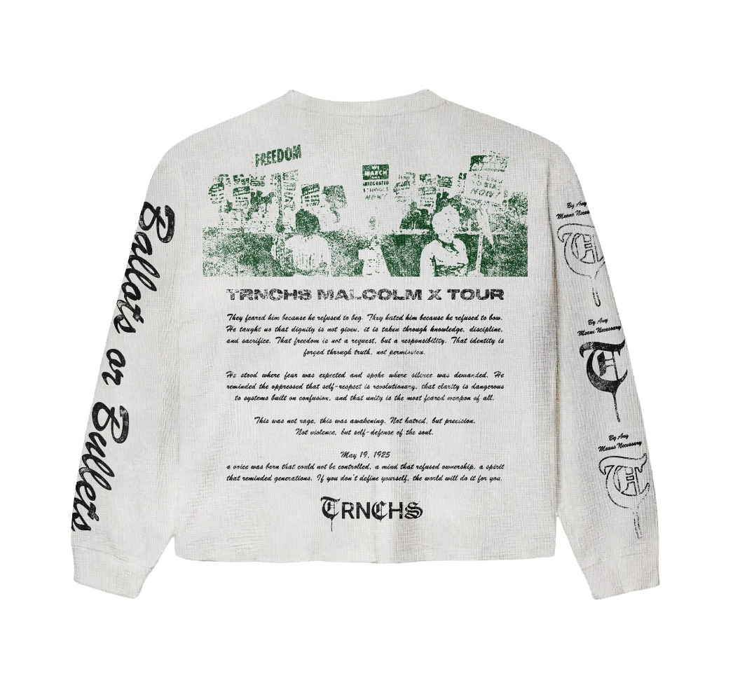 Trnchs "Malcom" Crewneck White