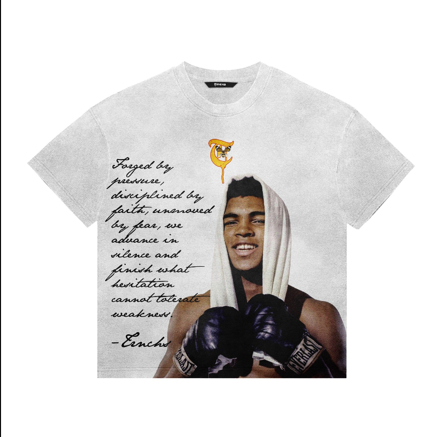 Trnchs "Muhammad Ali" Tee White
