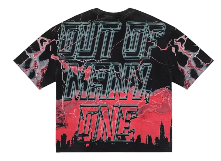 Godspeed Voltage Tee- Black/Red