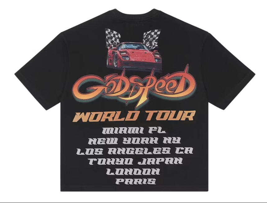 Godspeed South Beach Drive Tee- Black