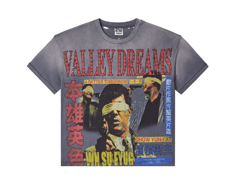 Vale Forever Robber Bling Tee 'Grey'
